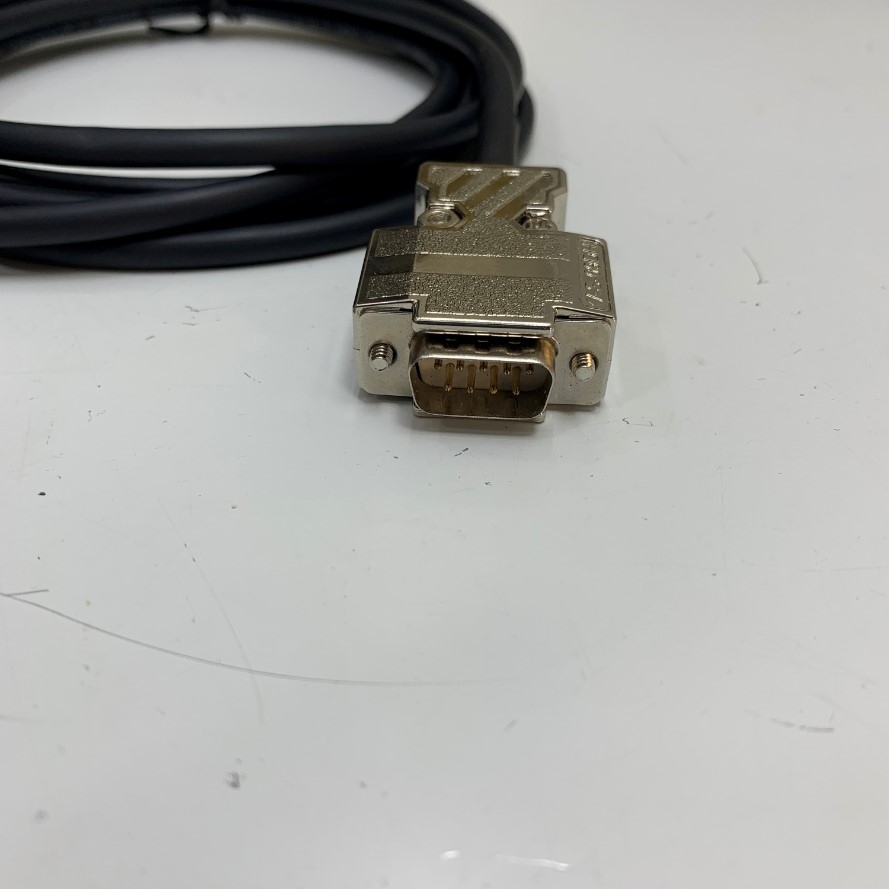 Cáp Connector M12 A-Code Male 5 Pin to DB9 Male Cable Dài 3M 10ft