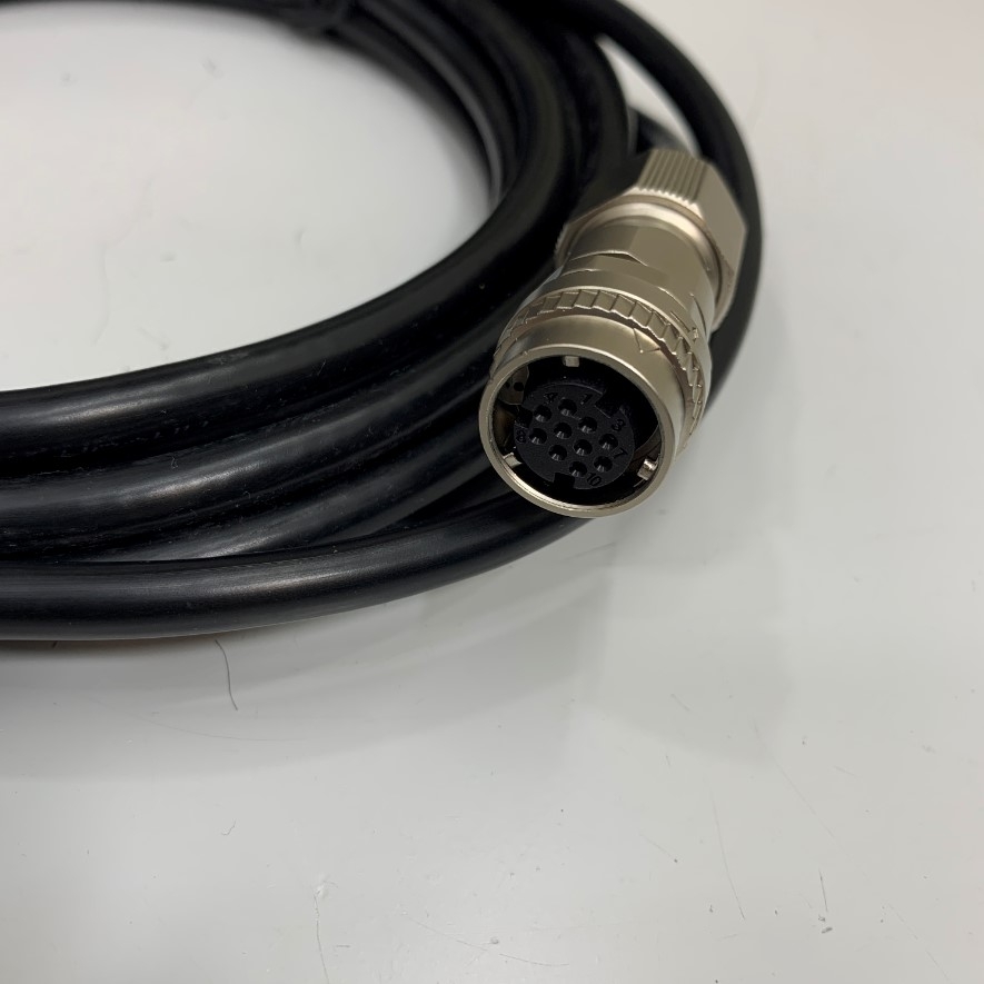 Cáp OEM Mitsubishi Encoder Cable MR-J3ENSCBL10M-L/H Dài 10M 33ft For Mitsubishi Servo Drive Motor MR-J3 MR-J4 Cable in China