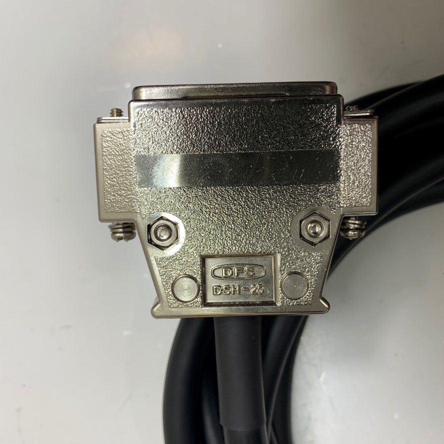 Cáp 3M 10ft Extension Serial DB25 Male to DB25 Female with Metal Shell DFS DSH-25 For Máy Khắc Laser 3 Axis CO2 Laser Marker Controller ML-Z 9500, Ytterbium Fiber CO2 UV Laser Source Laser