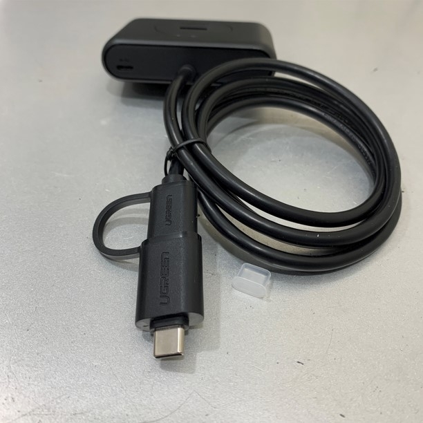 Bộ Chia Cổng 4 Port Hup USB 3.0 + Adapter Type C to USB 3.0 UGREEN 40850 For Thiết Bị Hội Nghị Truyền Hình Camera Printer Scanner Hard Drive