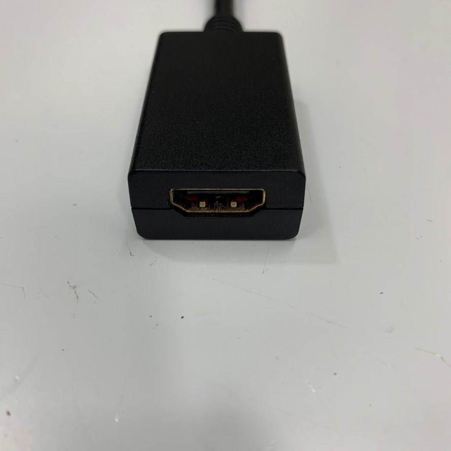 Cáp OEM DisplayPort to HDMI Female Adapter DP to HDMI 4K Resolution Converter Length 13Cm