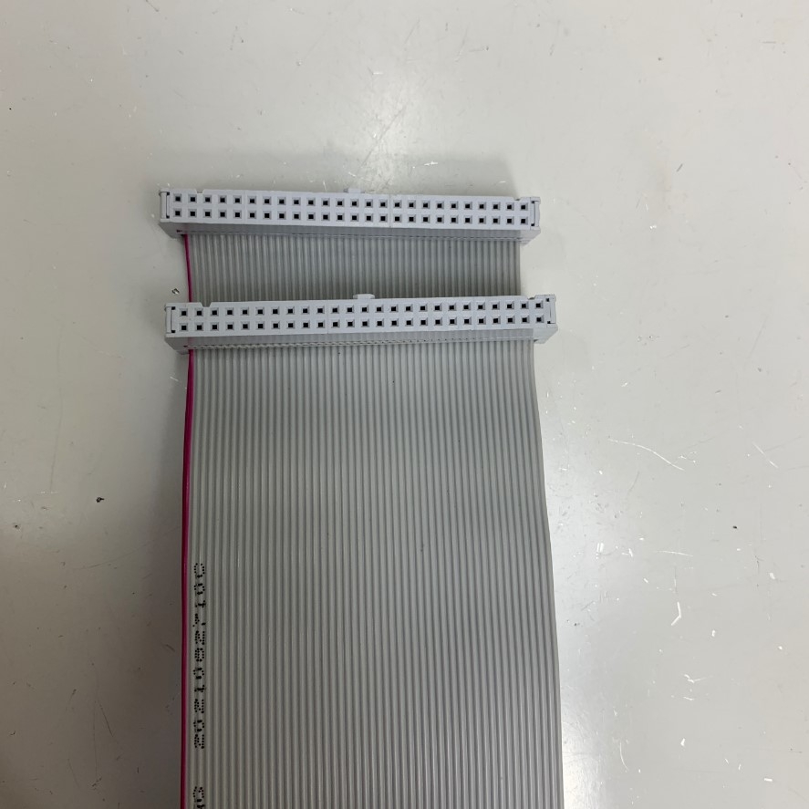 Cáp 1M 3.3ft IDC 50 Pin Female to Female 50 Pin FC 2*25 Pitch 2.54mm Cable Flat Ribbon Data For PLC CNC Data witch Terminal Board I/O Connection