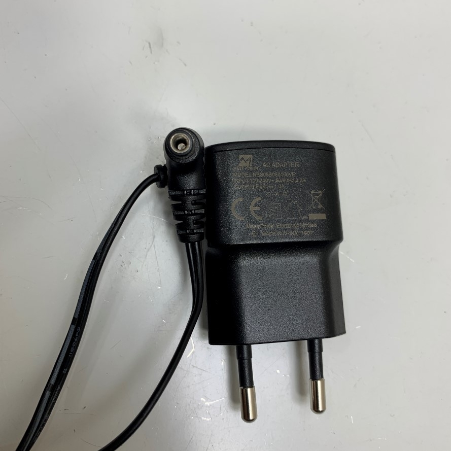 Adapter 5V 1A Mass Power NBS05B0100VE Connector Tip Size 5.5mm x 2.5mm For Ethernet Media Converter, Điện thoại IP Phone Yealink, IP Phones Grandstream