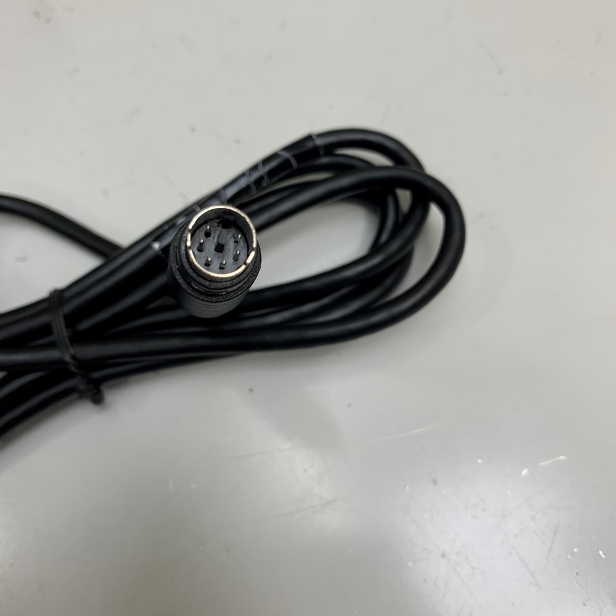 Cáp 1.8M 6ft Zebra CBA-K01-S07PAR PS/2 Keyboard Cable Mini Din 6 Pin Male to RJ50 10 Pin 10P10C For Barcode Scanner Motorola Symbol LS2208 LS4208 Zebra Barcode Scanner