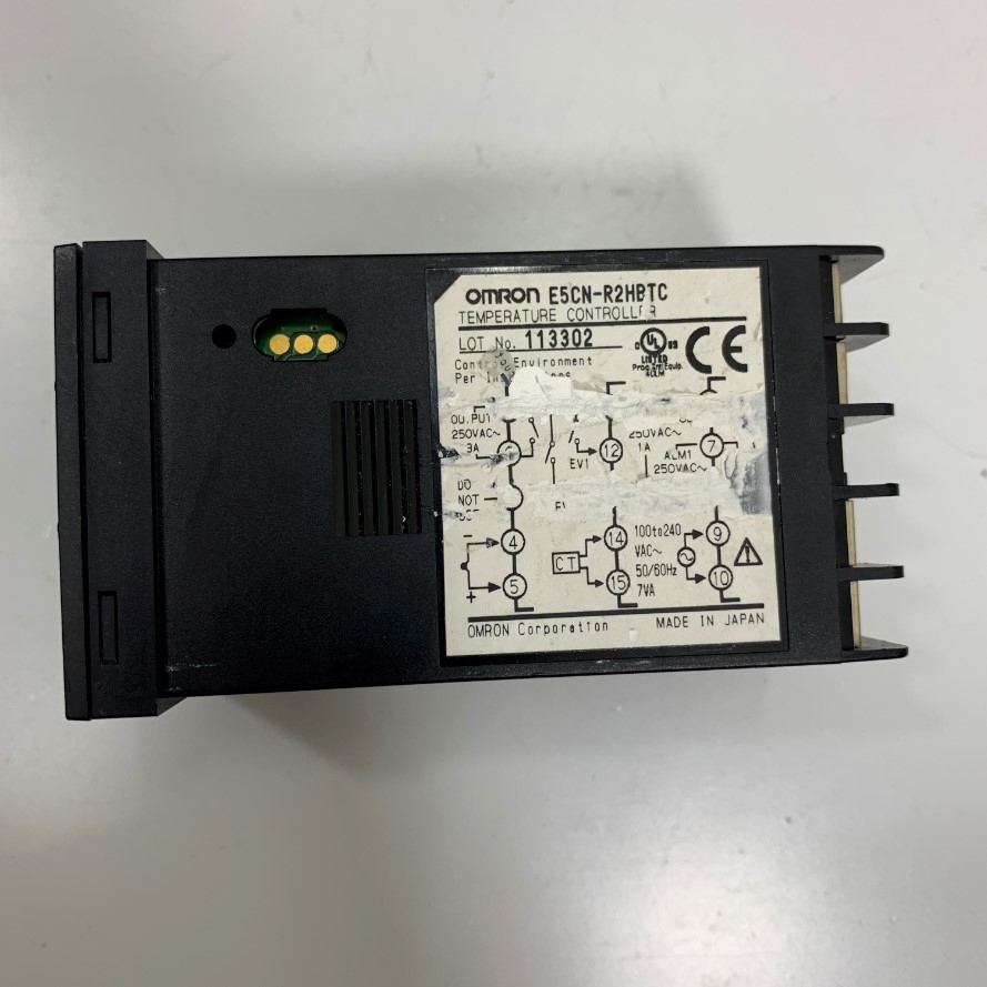Bộ Điều Khiển Nhiệt Độ Omron E5CN-R2HBT Temperature Controller 113302 Hàng Original Theo Thiết Bị Đã Qua Sử Dụng in Japan