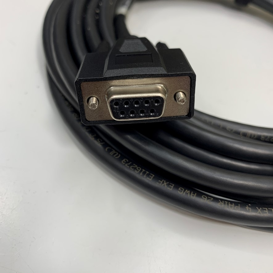 Cáp Điều Khiển Paxscan Varian Medical Systems firmware With Computer Dài 5M 17ft RS232 Serial Cable Shielded DB9 Female to Female Connector