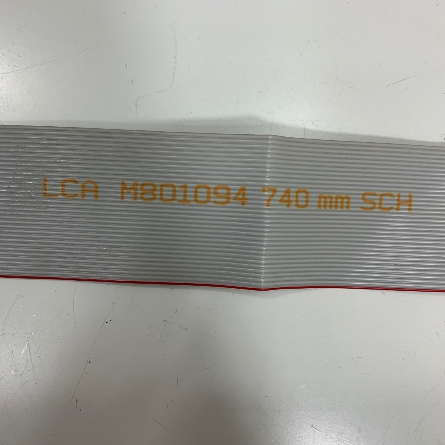 Cáp Dài 0.74M LCA M801094 Wuerth Elektronik 34 Pin Flat Ribbon IDC Female Pitch 2.54mm 2-Row Cable 34 Core E328849 28AWG AWM 2651 VW-1 105ºC 300V For Industrial Connectors Cable IDC