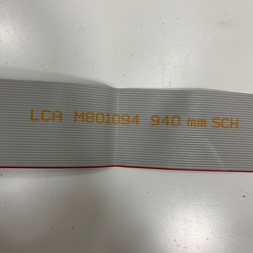 Cáp Wuerth Elektronik Original 34 Pin IDC 2.54mm Pitch Flat Ribbon Cable 28AWG 105°C 300V For Robot, Servo Driver I/O Data, CMC, CNC, PLC, Industrial Cable Length 0.94M