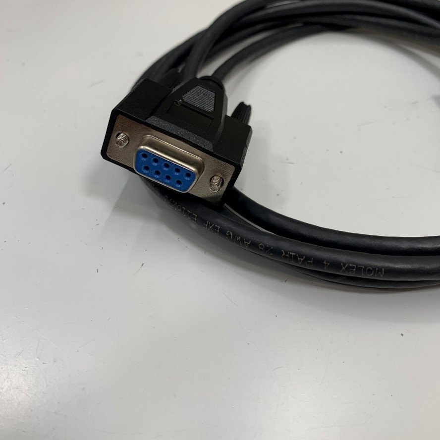 Cáp Điều Khiển Cân Điện Tử A&D KO.WW9-9 Shielded Cable RS-232C 9 Pin Female to 9 Pin Female Dài 2M 6.5ft For AND Balances Ion BM Series Weighing witch Computer Data Transfer