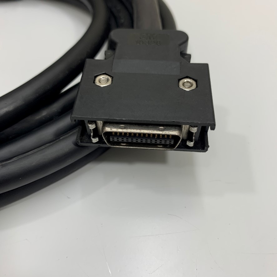 Cáp Camera Link SCSI MDR 36 Pin Male Connectors 60° to MDR 26 Pin Male with Latch Clip 10Ft Dài 3M For Industrial Camera, Microscope Camera MDR Connection