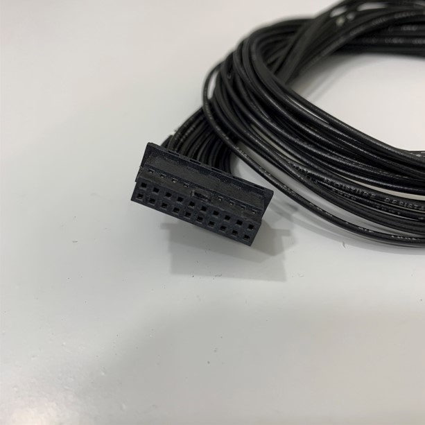 Cáp Flat Ribbon Data Cable 20 Pin Grey Dài 0.43M IDC Connector Pitch 2.0mm - Cable Pitch 1.0mm