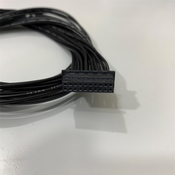 Cáp Flat Ribbon Data Cable 20 Pin Grey Dài 0.43M IDC Connector Pitch 2.0mm - Cable Pitch 1.0mm