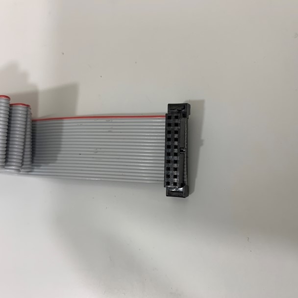 Cáp Flat Ribbon Data Cable 20 Pin Grey Dài 1.5M IDC Connector Pitch 2.0mm - Cable Pitch 1.0mm