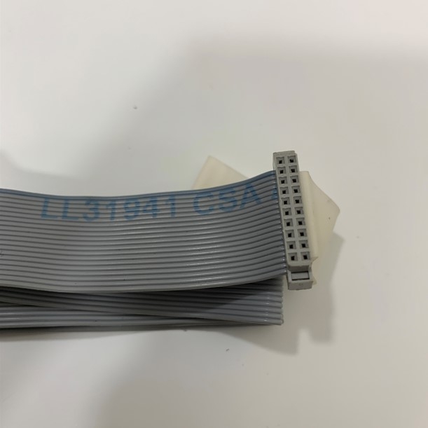 Cáp Flat Ribbon Data Cable 20 Pin Grey Dài 0.25M IDC Connector Pitch 2.0mm - Cable Pitch 1.0mm