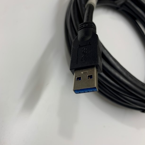 Cáp Kết Nối USB 3.0 Type A to Micro B Male Dài 5M Cable USB3C-A-CS-5M With Double Screw Locking Industrial Camera USB 3.0 Vision Cable Machine Vision