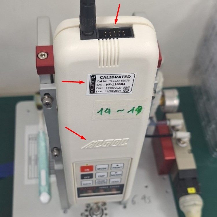 Combo USB to RS232 FTDI Chipset Converter + RS232 DB9 Female to IDC 10 Pin Cable Dài 3.5M For Algol Handy Digital Force Gauge HF Series witch Computer