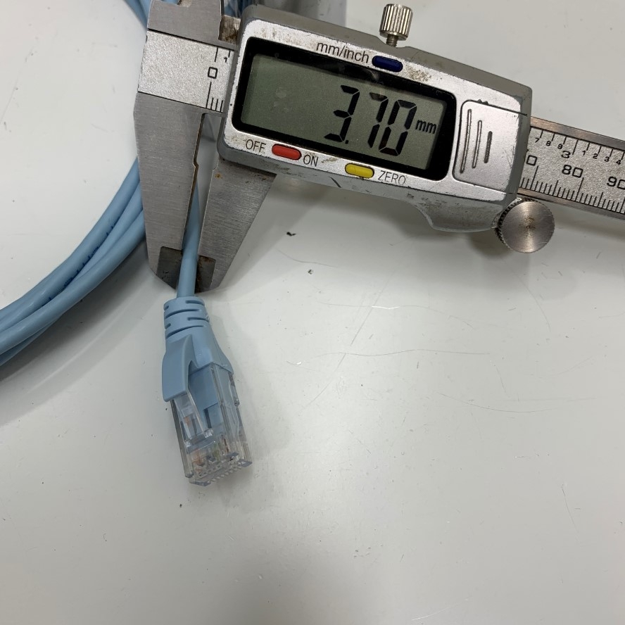 Cáp Mạng Công Nghiệp Belden C6D4106010F Dài 3M 10ft 8MOD Blue UTP CAT6 Gigabit PVC 28AWG For Industrial Ethernet RJ45 Network Patch Cord Straight Through Cable