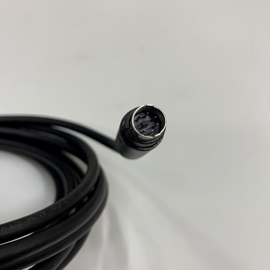 Cáp Điều Khiển CA3-CBLQ-01 Dài 3M 10ft RS232 Cable Molex 28AWG Shielded Connector MD6M to DB9 Female For PLC Mitsubishi Q Series with HMI Proface ST3000 Series Touch Panel