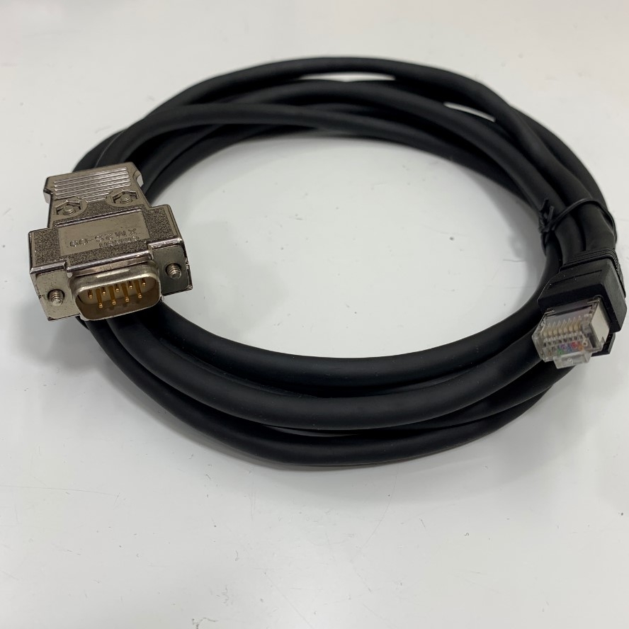 Cáp Truyền Thông 1.04.0074.01000 HMS Networks Cable RJ45 8P8C to DB9 Male Connection Metal Gold Dài 3M 10ft For IXXAT USB to CAN Compact V2 Iterface Adapter Cable