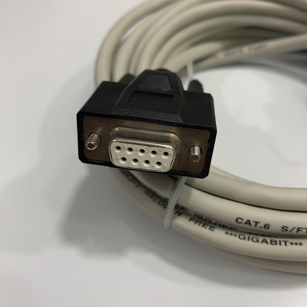 Cáp Kết Nối Serial Cable Crossed Dài 5M RS232 DB9 Female to Female 070430MB009G200ZU For RENESAS Programmer PG-FP5 Với FL-SW/FP6