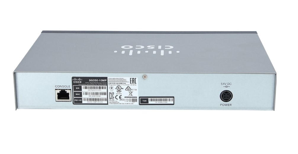 Adapter 54V 2.4A 130W NETGEAR Connector Size 4 Pin Mini Din 10mm For Cisco - SG350-10MP-K9; Cisco - SG250-10P-K9