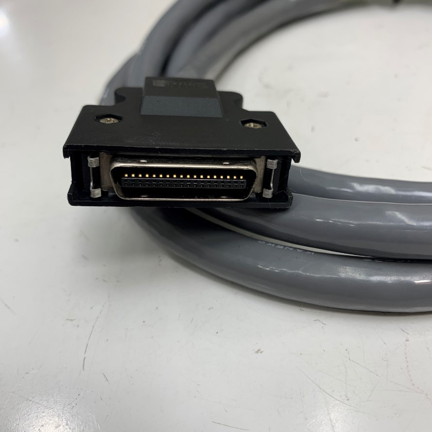 Cáp 2M 6.5ft DV0P4510 Panasonic MINAS A4P Series Connector CN X5 Servo Driver Interface MDR 36 Pin I/O Control Shielded Cable SPMC-36 KANEKO CORD 36 Core x 0.15mm² OD Ø 11mm Gray