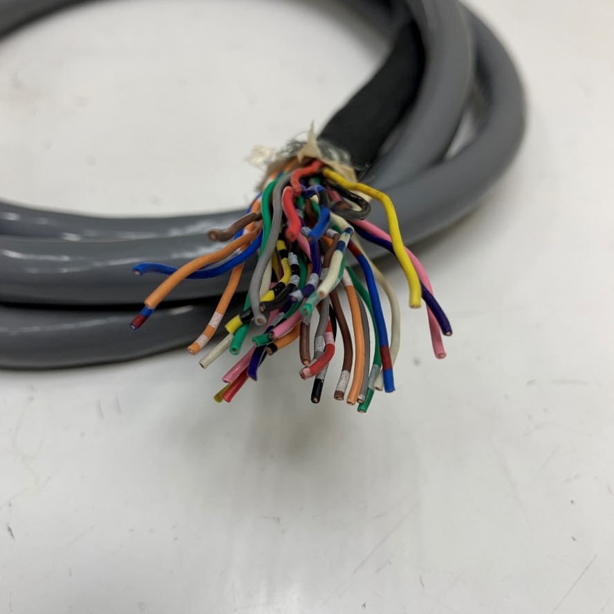 Cáp 2M 6.5ft DV0P4510 Panasonic MINAS A4P Series Connector CN X5 Servo Driver Interface MDR 36 Pin I/O Control Shielded Cable SPMC-36 KANEKO CORD 36 Core x 0.15mm² OD Ø 11mm Gray