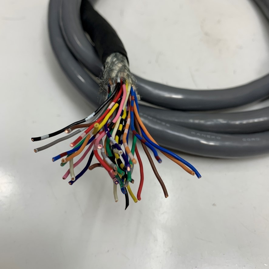 Cáp 2M 6.5ft DV0P4510 Interface Shielded Cable Connector 3M MDR 36 Pin Male With Screw to 36 Core Ends For I/O Control Panasonic MINAS A4P Series Connector CN X5 Servo Driver