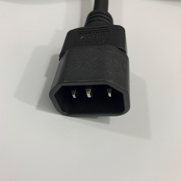 Dây Nguồn Ericsson RPM 777 484/01500 AC Power Cord C14 to C13 13A 250V 3x1.31mm² Cable OD 8.5mm Length 1.5M For Hệ Thống Máy Chủ Công Suất Cao