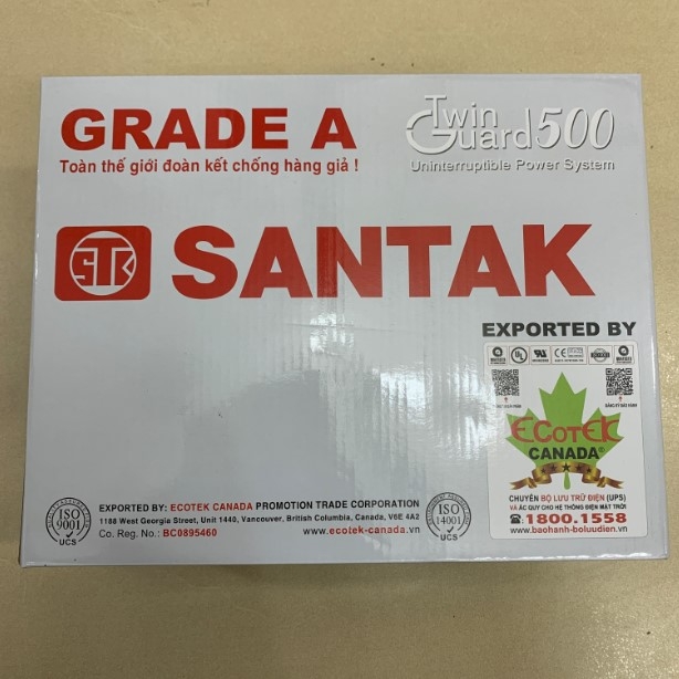 Bộ Lưu Điện Santak TG500VA