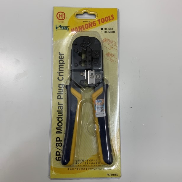 Kìm Mạng HANLONG HT-568 Crimping Tool Crimper RJ45 RJ9 RJ11 RJ12