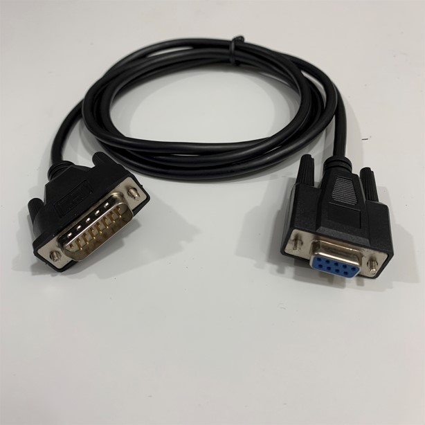Cáp Lập Trình IC690ACC901 RS232/RS422 Adapter PLC Programming Cable 1.8M For GE90-30 Series PLC to PC