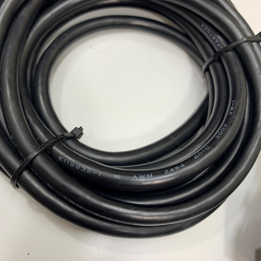 Cáp Dài 3M 10ft ASD-ABEN0003 Delta AB Servo Motor Encoder Cable For Delta A2 Servo Motor Encoder