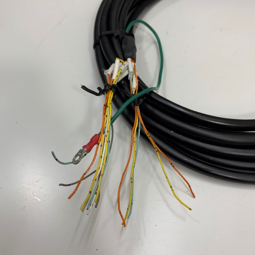 Cáp Điều Khiển DB15 2 Rows D-SUB 15 Pin RS232 Serial Female to 15 Wire Open End Dài 5M 17ft