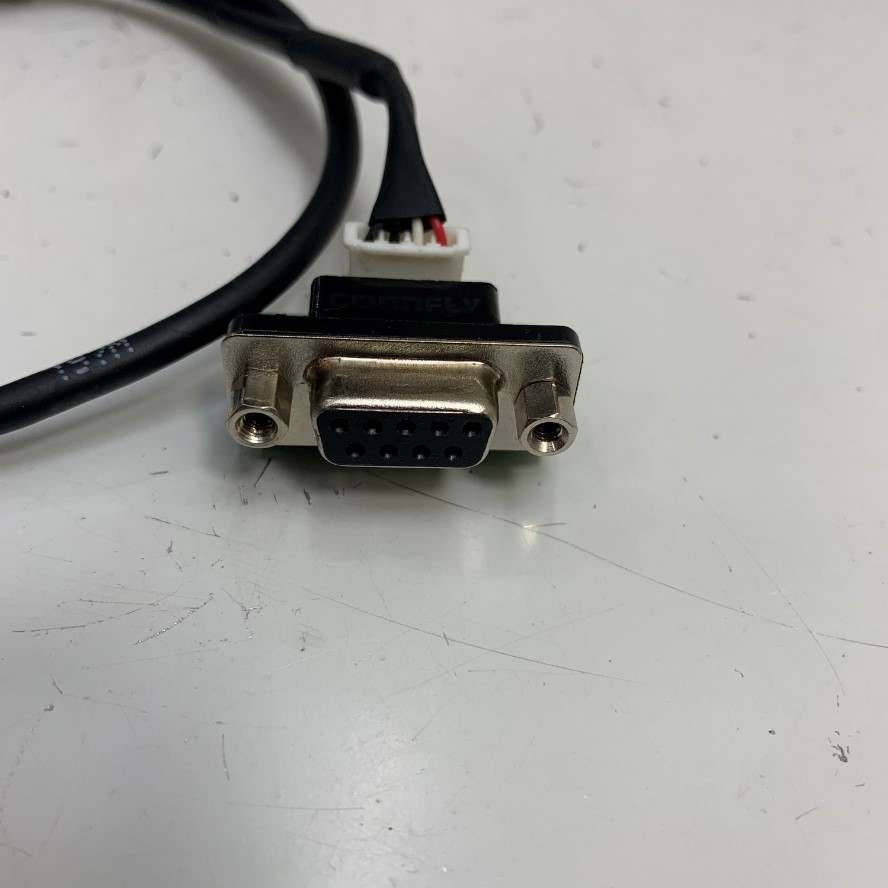 Cáp 0.5M RS232 Straight Through 3 Wire DB9 Female to DB9 Female Solderless Terminal