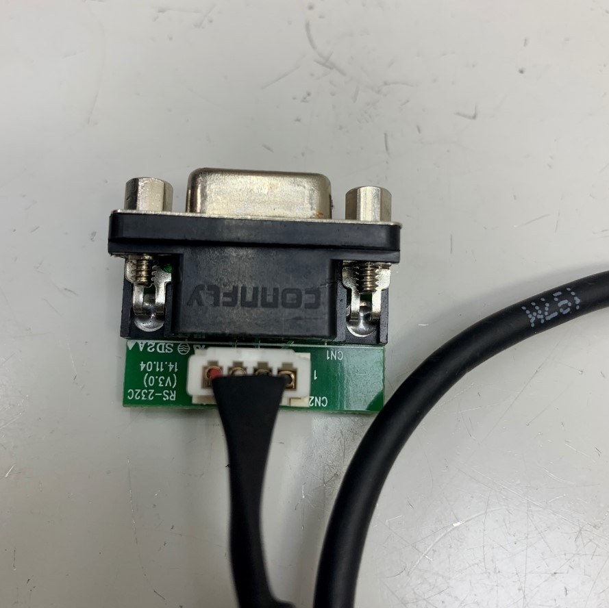 Cáp 0.5M RS232 Straight Through 3 Wire DB9 Female to DB9 Female Solderless Terminal