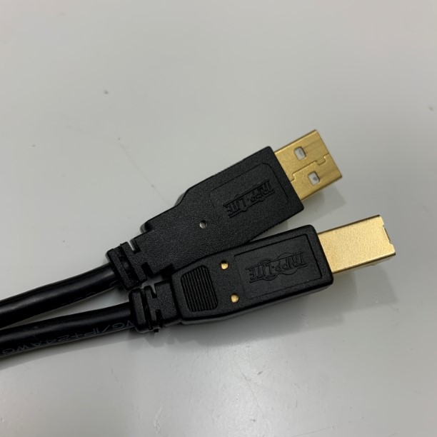 Cáp Lập Trình TRIPP LITE U022-010 10FT USB 2.0 Type A Male to Type B Male Cable 3M For UPS EATON APC PLC CNC NC DNC Machine Communication Software Download Data Update Firmware