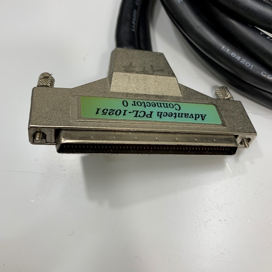 Cáp Advantech PCL-10251 SCSI II 100 Pin to two 50 Pin SCSI II Shielded Cable 3M 10ft