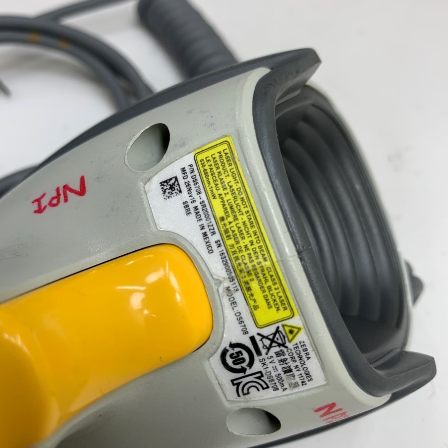 Máy Quét Mã Vạch Zebra Symbol DS6708 Handheld Digital 2D Barcode Scanner For Computer/PLC/Medical Hospital USB Cable Hàng Đã Qua Sử Dụng