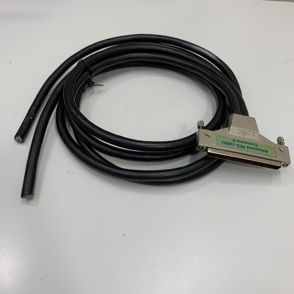 Cáp Advantech SCSI HPDB 100 Pin Male to 100 Core Module Wire Open Cut End Dài 1.5M