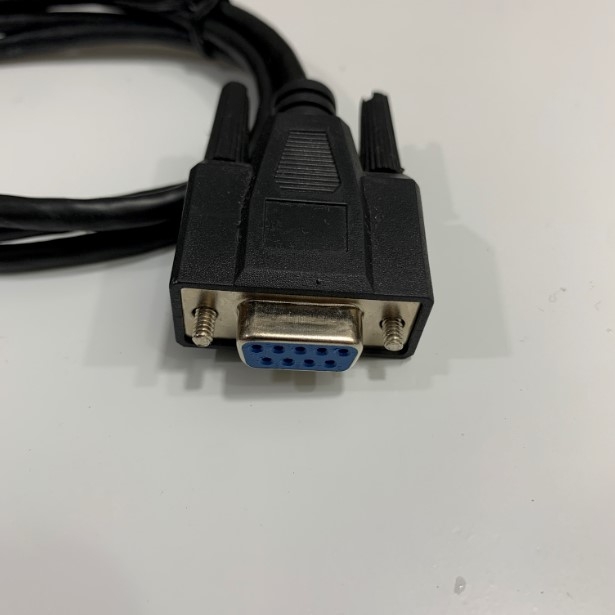 Cáp Kết Nối 6232-9F9F-03CRE RS232 Communication Cable Crossover Serial DB9 Female to DB9 Female Black Length 0.9M