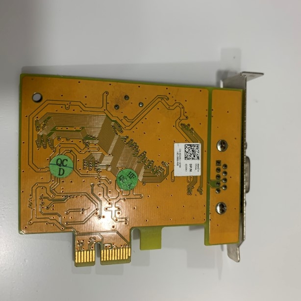 Card PCI Express to 1 Port RS232 Dell 0D39K1 Sunix SER5427A Chipset For Computer SFF Small Desktop Printer or Barcode Scanner Máy Công Nghiệp CNC PLC