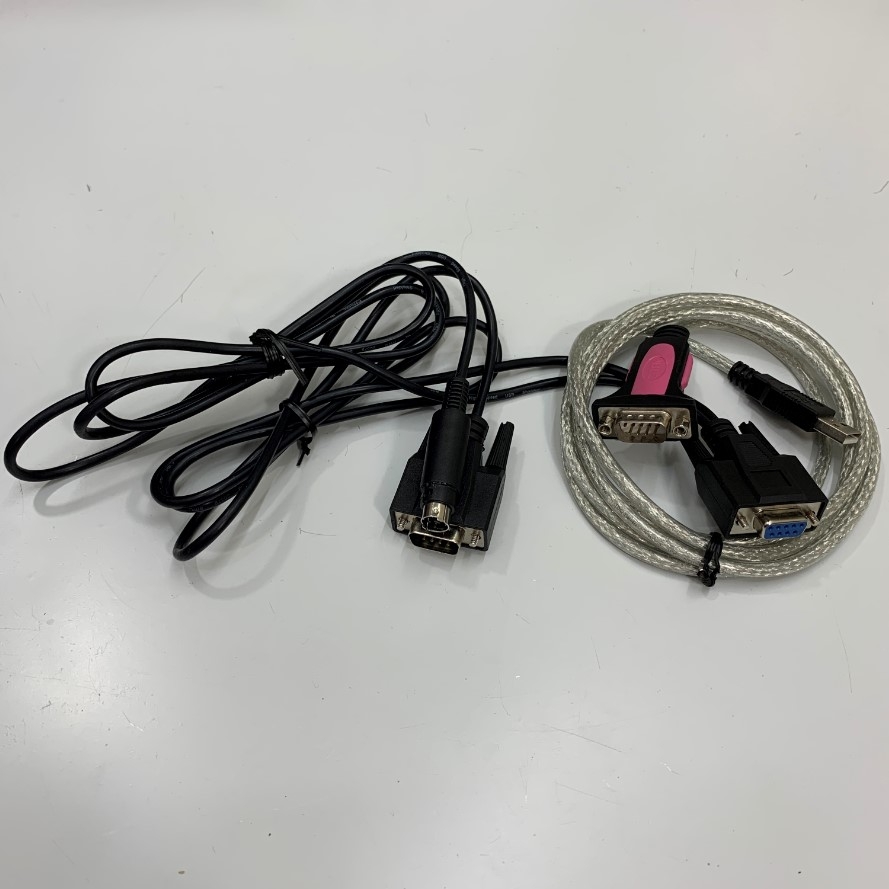 Cáp Lập Trình PLC Programming Cable USB-LG-XGB Dài 3M 10ft Chip FTDI USB to RS232 Converter Cable For with Windows 10/11 Communication Computer