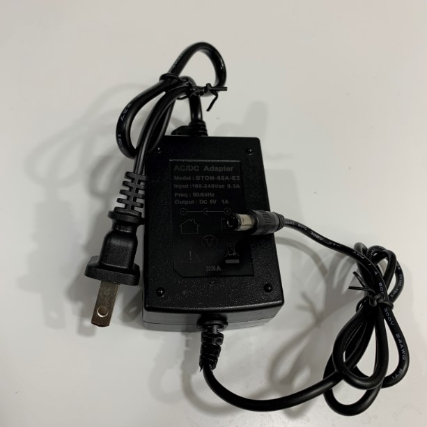 Adapter 5V 1A BTON-05A-E2 For Media Converter Connector Size 5.5mm x 2.5mm