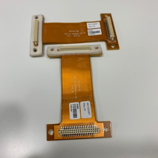 Cáp INSTICA INC PCB P/N N000664 Rev 02 FCT 94V-04 40 Pin Flat Ribbon Data Cable Connector Pitch 1.27mm Length 60mm