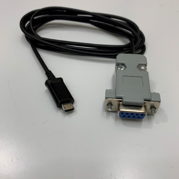 Cáp Điều Khiển OEM HP JY728A Console Switch Access Point HPE Aruba Cable Micro USB to RS232 DB9 Female Dài 1.4M For Console Serial Connector Port USB Micro-B