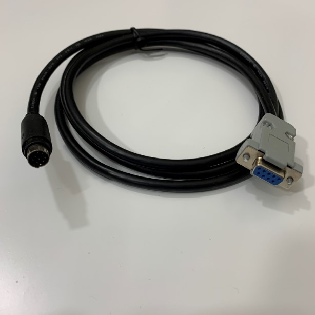 Cáp Lâp Trình XBTZG9775 Communication Cable 1.8M For Use With XBTGT/GK Touch Screen HMI Schneider Với PLC Mitsubishi FX Series