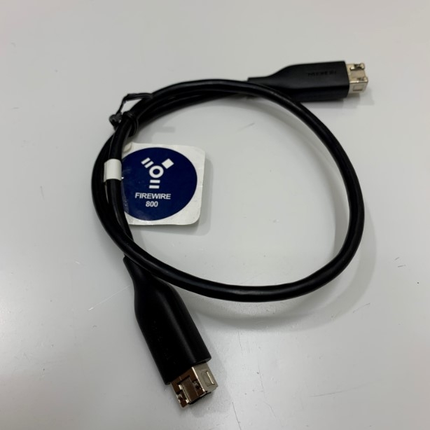 Cáp IEEE 1394b FireWire Cable 9 Pin to 9 Pin WD Wester Digital FireWire 800 Bilingual Cable Dài 0.5M 4064-705065-000