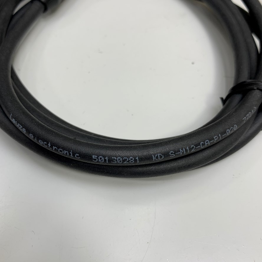 Cáp Điều Khiển Leuze 50130281 KD S-M12-CA-P1-020 Dài 2M 6.5ft Cable M12 A-Code 12 Pin Female to 12 Core Open End For Leuze Electronic Camera