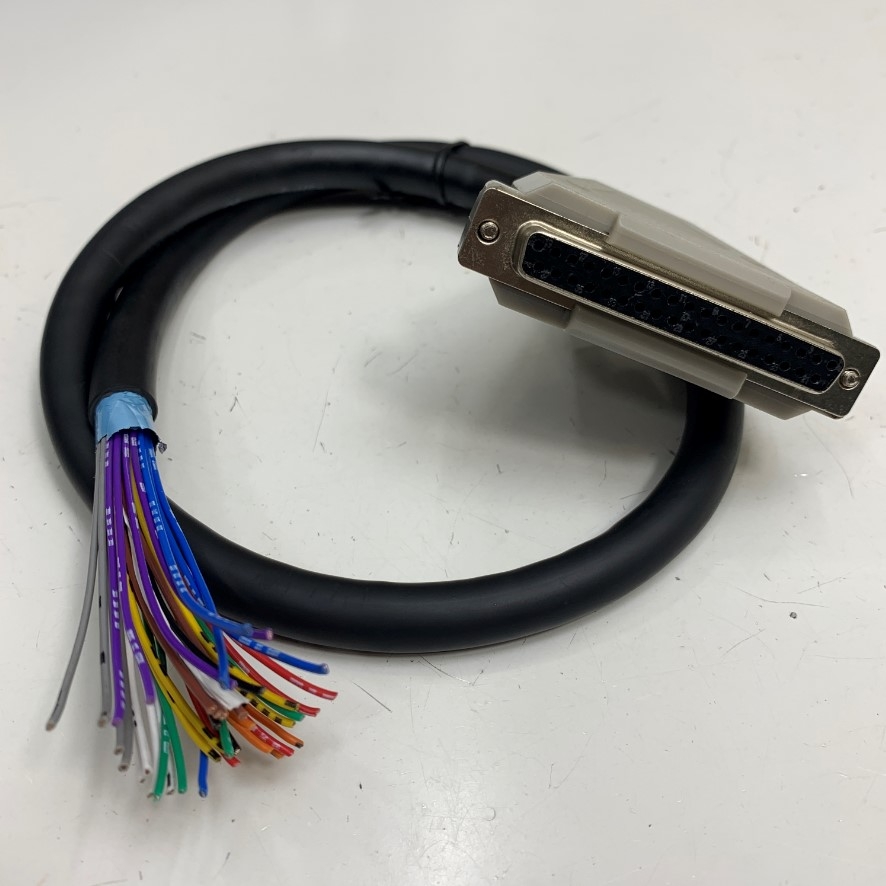 Cáp Điều Khiển Dài 0.6M 3ft I/O Control Board Data Connector DB37 37 Pin Female to 37 Core Open End Cable ILSAN E211405 37 Core x 0.2mm² 24AWG
